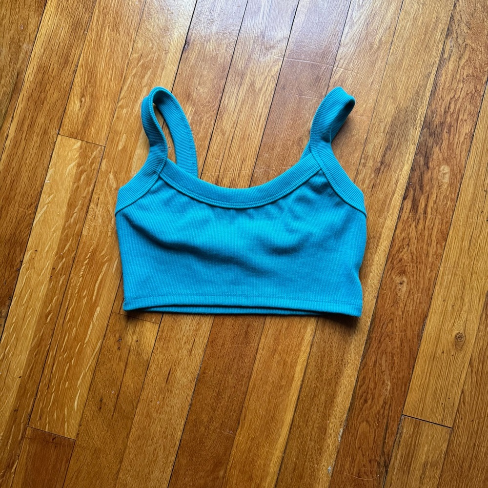 Signature8 Blue Green Crop Top